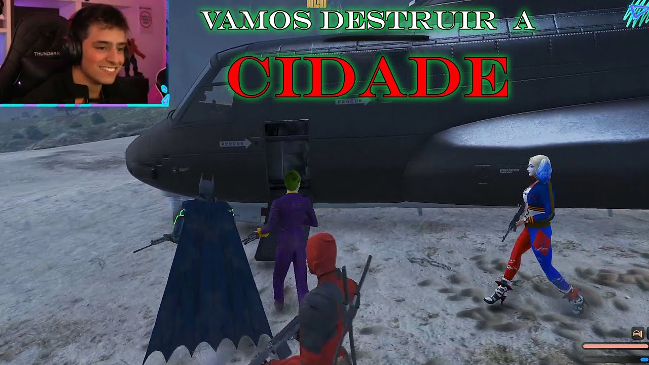 CONNOR VIROU O CORINGA E FEZ A BAGUNCINHA COM OS ADM !!! LOUD CORINGA GTA RP !!!