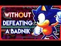 Can You Beat Sonic CD WITHOUT Defeating a Badnik?