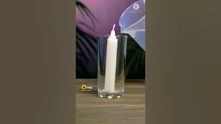 amazing experiment with candle || under burning water || #short #ytvideo #experiment
