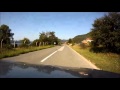 Driving along the Danube river, Serbian side