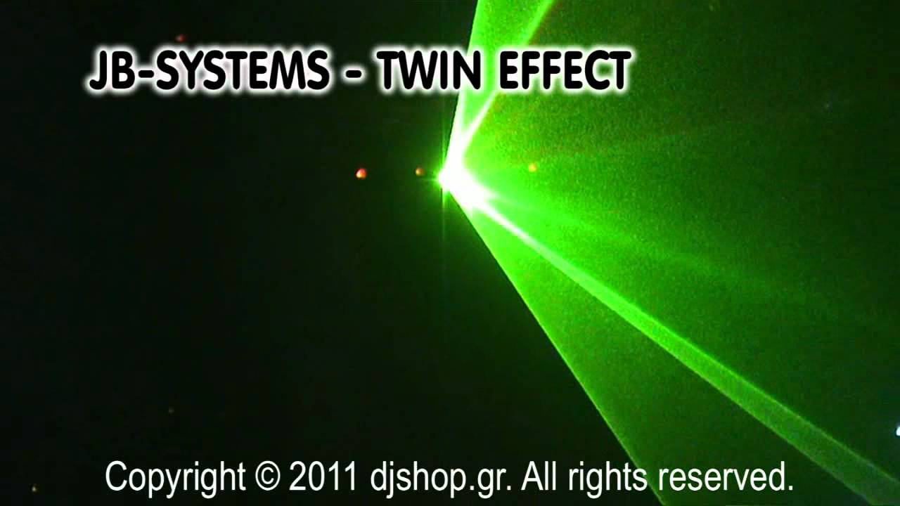 TWIN EFFECT LASER JBSystems Laser Lights YouTube