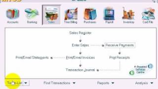 MYOB Training Courses - 502203 - MYOB Finding - To Do List navigation