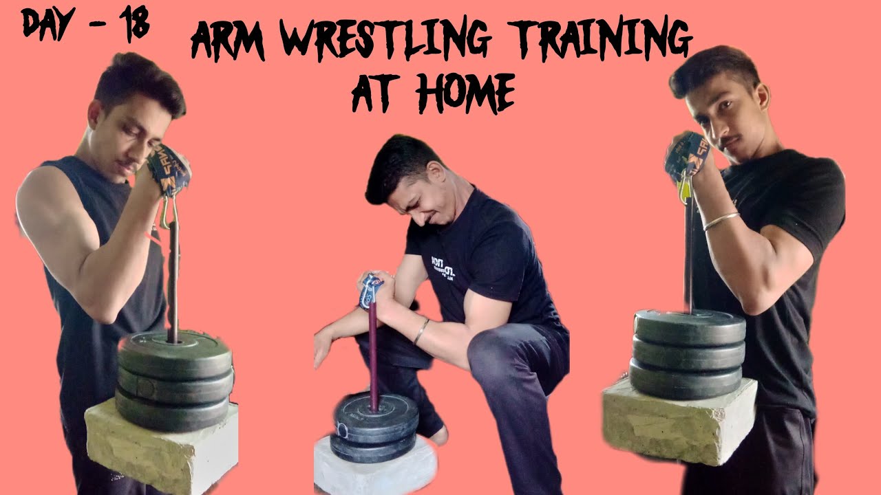 Day - 18 | Arm wrestling training at home 