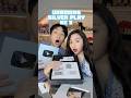 UNBOXING SILVER PLAY BUTTON KE 3 😱 | Klara Tania #shorts