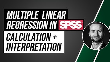 Multiple linear regression in SPSS - calculation and interpretation
