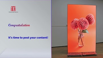 How to splice two LED Posters together?