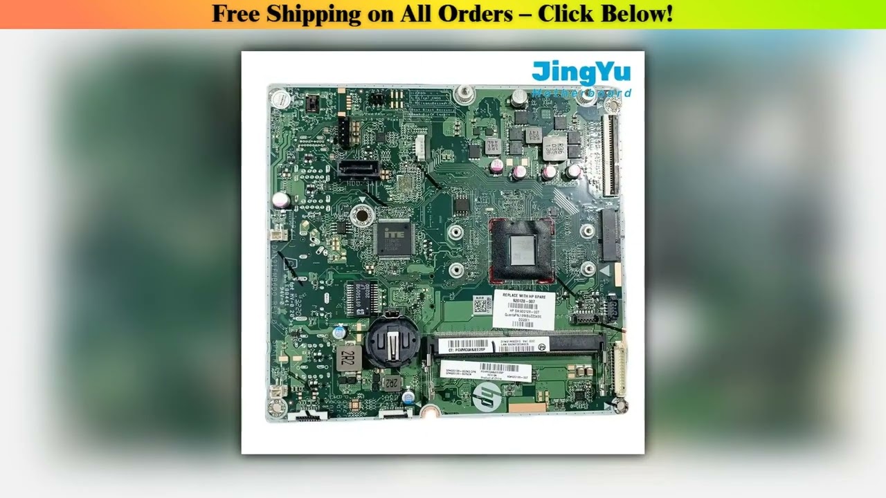 For HP 205 G3 20-C AIO Motherboard DAN91FMB6D0 REV.D Mainboard with E2-9000 CPU DDR4 UMA Wholesale