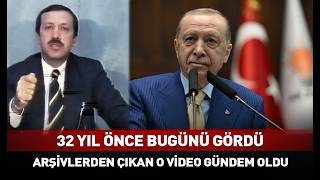 32 Yıl Önce Bugünü Gördü Erdoğanın Arşivlerden Çıkan Video Görüntüleri Gündem Oidu