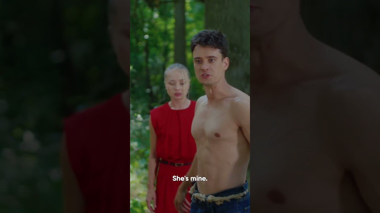 He protected me in the forest  #movie #shortdrama #turkishseries #verticaldramas #drama