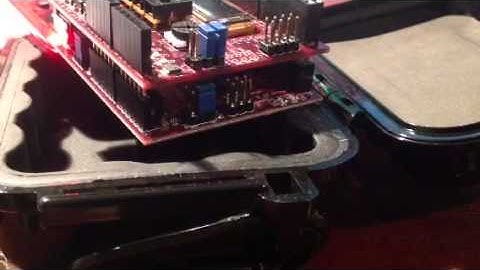 uC32 board flashing Morse Code