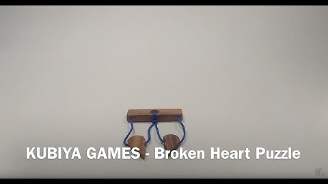 How To Solve The  Broken Heart Puzzle - BY KUBIYA GAMES