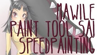 Mawile ~ Paint Tool Sai Speedpainting