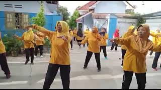 Senam Jago Kluruk ninik Sujiat Sasana S3 Serut Kanigoro Pimpinan Bu Soni