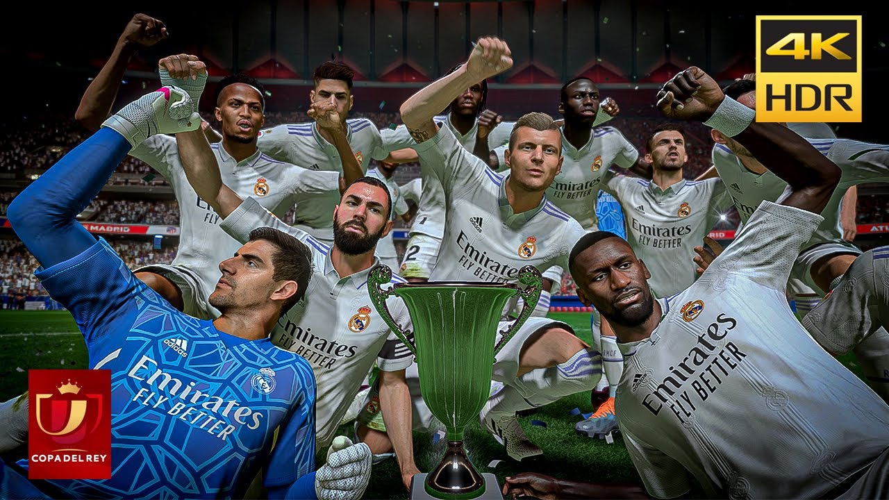 Real Madrid vs Osasuna | Final Copa del Rey 2023 | FIFA 23 [4K 60FPS ...