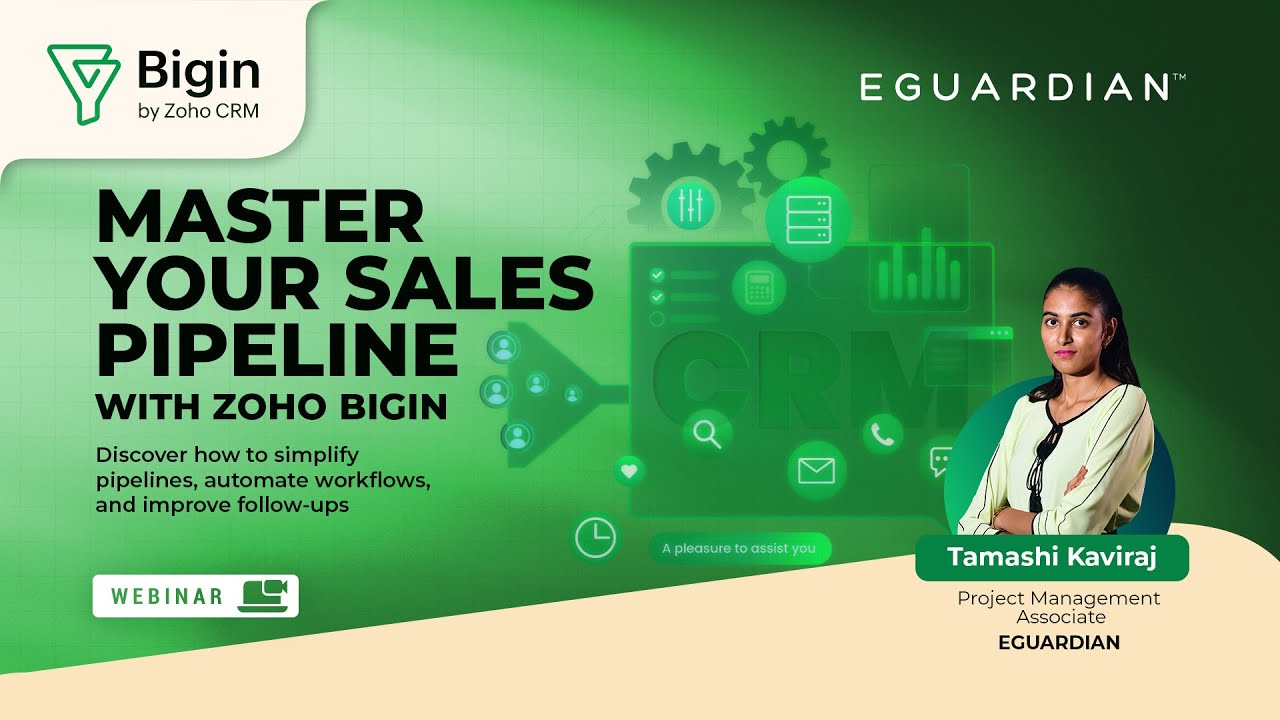 How to Master Your Sales Pipeline with Zoho Bigin - YouTube
