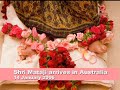 Shri Mataji arrives in Australia 14th Janaury 2006