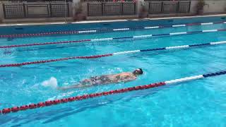 تعليم سباحة الظهر للمبتدئين الجزء الاول |How to swim backstroke for beginners #swimming #swimmingfun