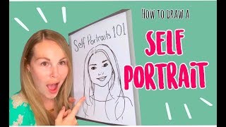 How To Draw A Self Portrait: For Kids!