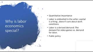 Introduction to Labor Economics