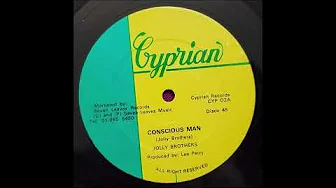 The Jolly Brothers / George Faith - Conscious Man bw Don't Be Afraid The Jolly Brothers / George Faith - Conscious Man bw Don't Be Afraid