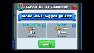 Classic Draft Challenge - Clash Royale