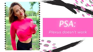 PSA: Plexus doesn’t work