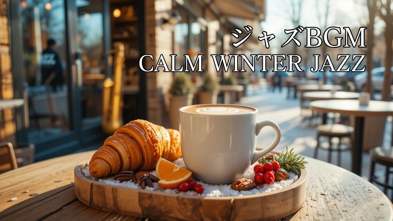【ジャズBGM】白い雪景色に包まれるカフェジャズ｜Cozy Winter Jazz for Deep Focus