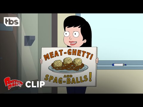 American Dad: Meat-Ghetti and Spag-Balls (Clip) | TBS