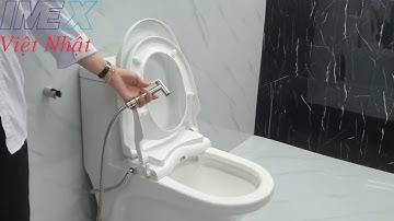 Bồn cầu tự rửa cơ thông minh Imex Việt Nhật IM 6100B