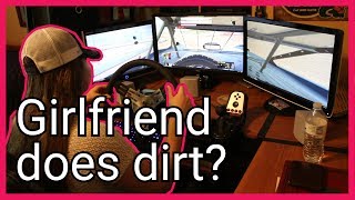 My Girlfriend on a Dirt Track!?