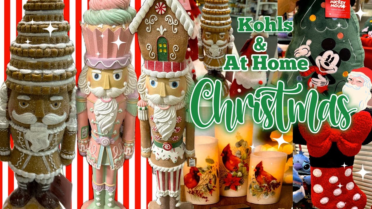 🎄 NEW Christmas 2025 Decor Sneak Peek! | At Home Store + Kohl’s Holiday Finds
