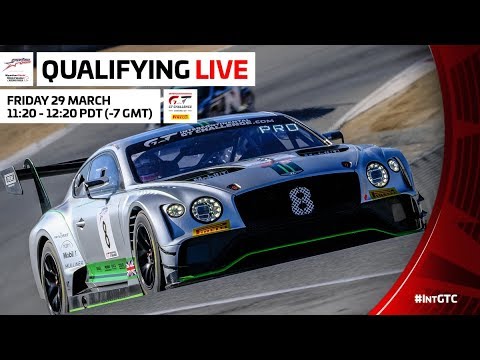 Qualifying - California 8 hrs 2019 - Laguna Seca - Intercontinental GT Challenge - LIVE