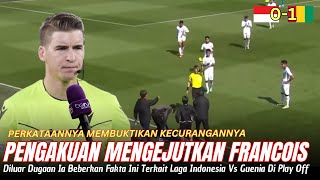 🔴GEGERKAN EROPA ~ Pengakuan Janggal Wasit Francois Usai CURANGI Timnas U23 Vs Guenia - Laga Diulang!