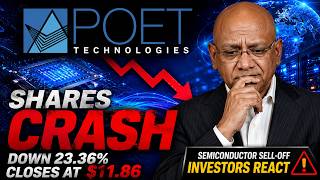 🚨 POET Stock CRASHES 23% — Is This the End of the AI Rally?