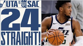 Spida scores 42, 24 WINS in a ROW at home | UTAH JAZZ