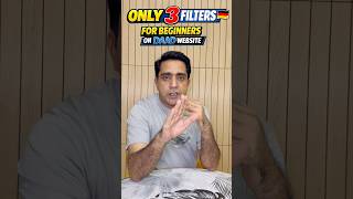 DAAD Website Guide 🇩🇪 | 3 Easy Filters for Beginners | Study in Germany FREE 💸