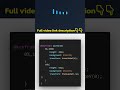Quick Wave Bar Animation | Pure HTML & CSS Tutorial | #shorts #loader