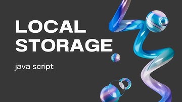 LocalStorage in JavaScript Explained in 60 Seconds