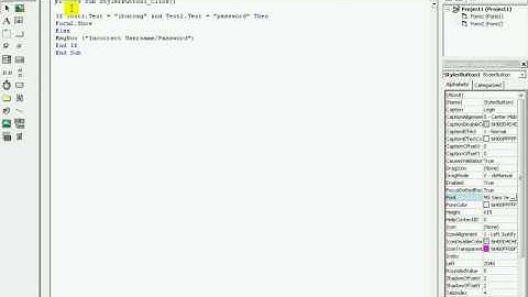 VB6 Tutorial 1 ~ Login