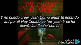 FMK - "PAL CARAJO EL AMOR" (LETRA)