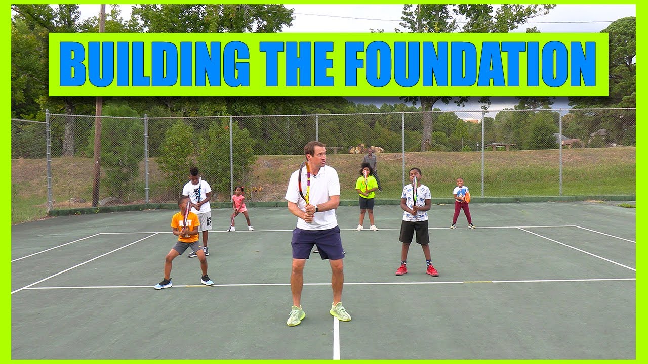 Beginner Kids Tennis Drills YouTube