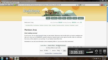 How To Complete Any Quiz Offer On Cashcrate [HD]