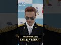 【EXILE ATSUSHIさんからのメッセージ 生活安全企画課】#shorts