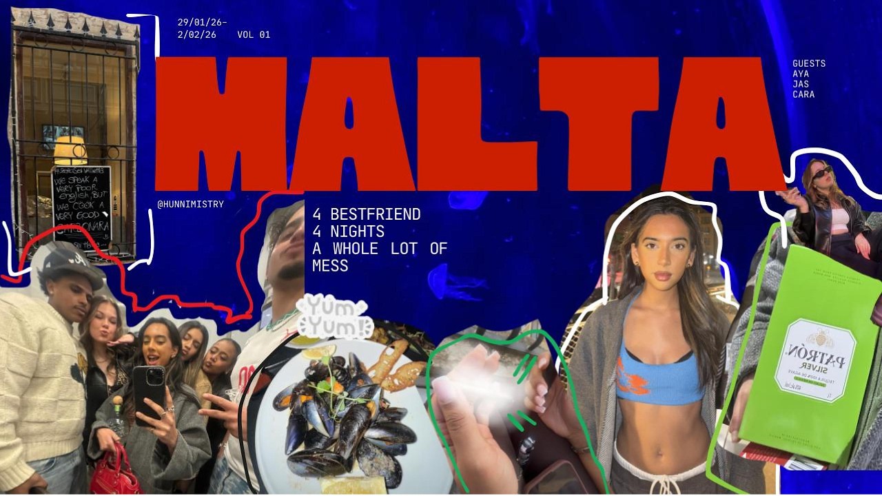 MALTA VLOG  *first vlog, failed dry jan, clubbing*