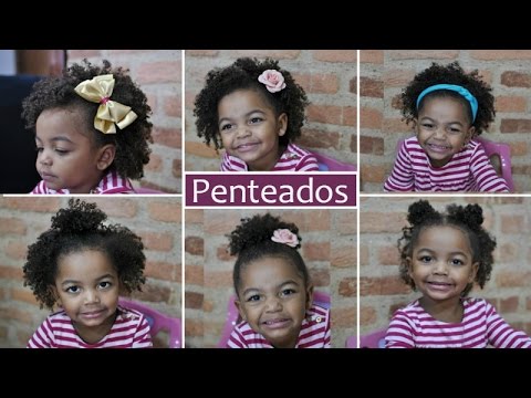 Penteados Infantis 2020: fotos, tutoriais, dicas
