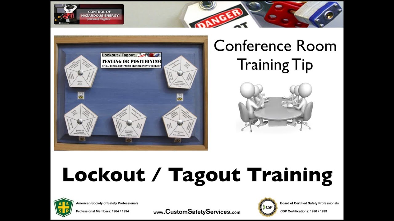 Lockout / Tagout Training Tip: Puzzle Box - YouTube