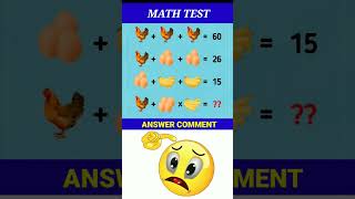 Simple math but 90%fail 🧐 #viral #shortvideo #math #puzzle #riddles  #mathpuzzle#iq