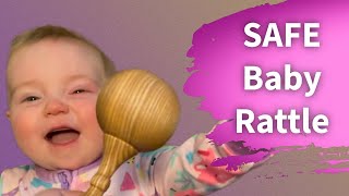 I Created a Safe Baby Rattle Using My Wood Lathe