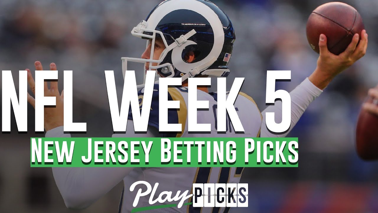 NFL Week 5 Sports Betting Free Picks NJ Odds YouTube