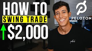 How To Swing Trade Peloton Stock ($2,000 Profit)